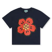 Kenzo Navy Flower Back T-Shirt