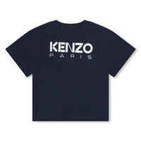 Kenzo Navy Flower Back T-Shirt