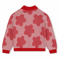 Kenzo Dark Red Knitted Cardigan