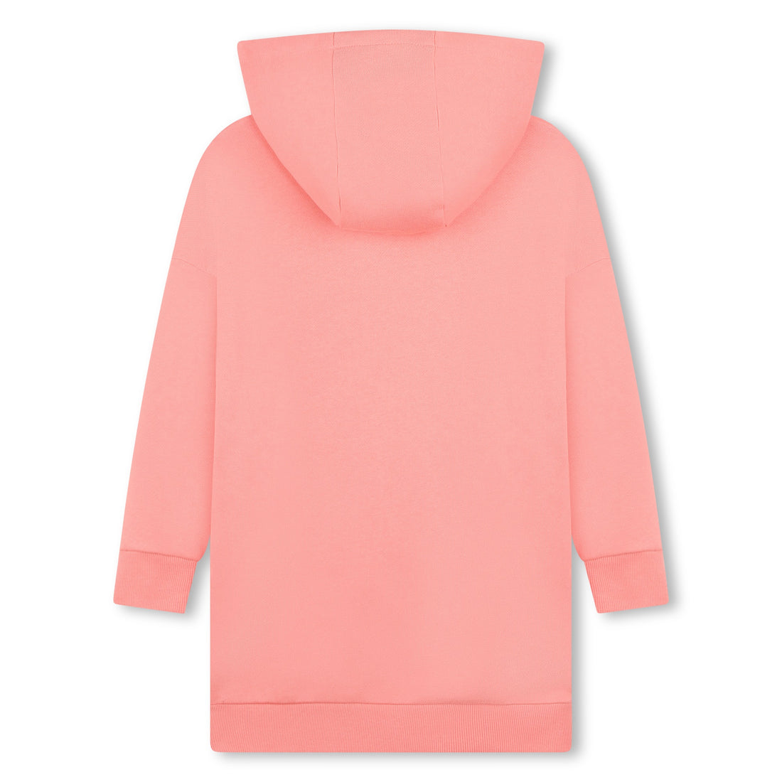 Kenzo Fuschia Elephant Graphic Hoodie Dress