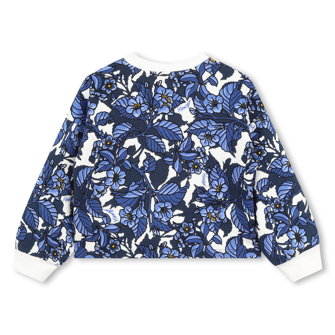 Kenzo Dark Blue Floral Sweatshirt