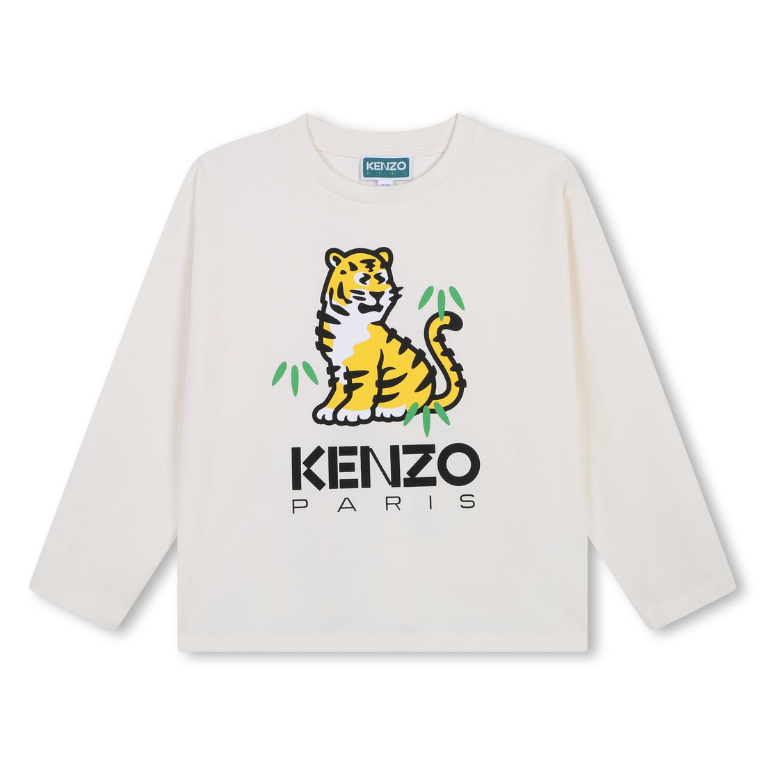 Kenzo Ivory Carbonized Jersey Tee