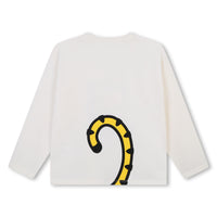 Kenzo Ivory Carbonized Jersey Tee