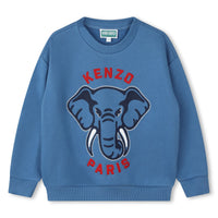 Kenzo Pale Blue Elephant Sweatshirt