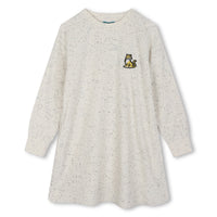 Kenzo Off White Marle Terry Towel Dress