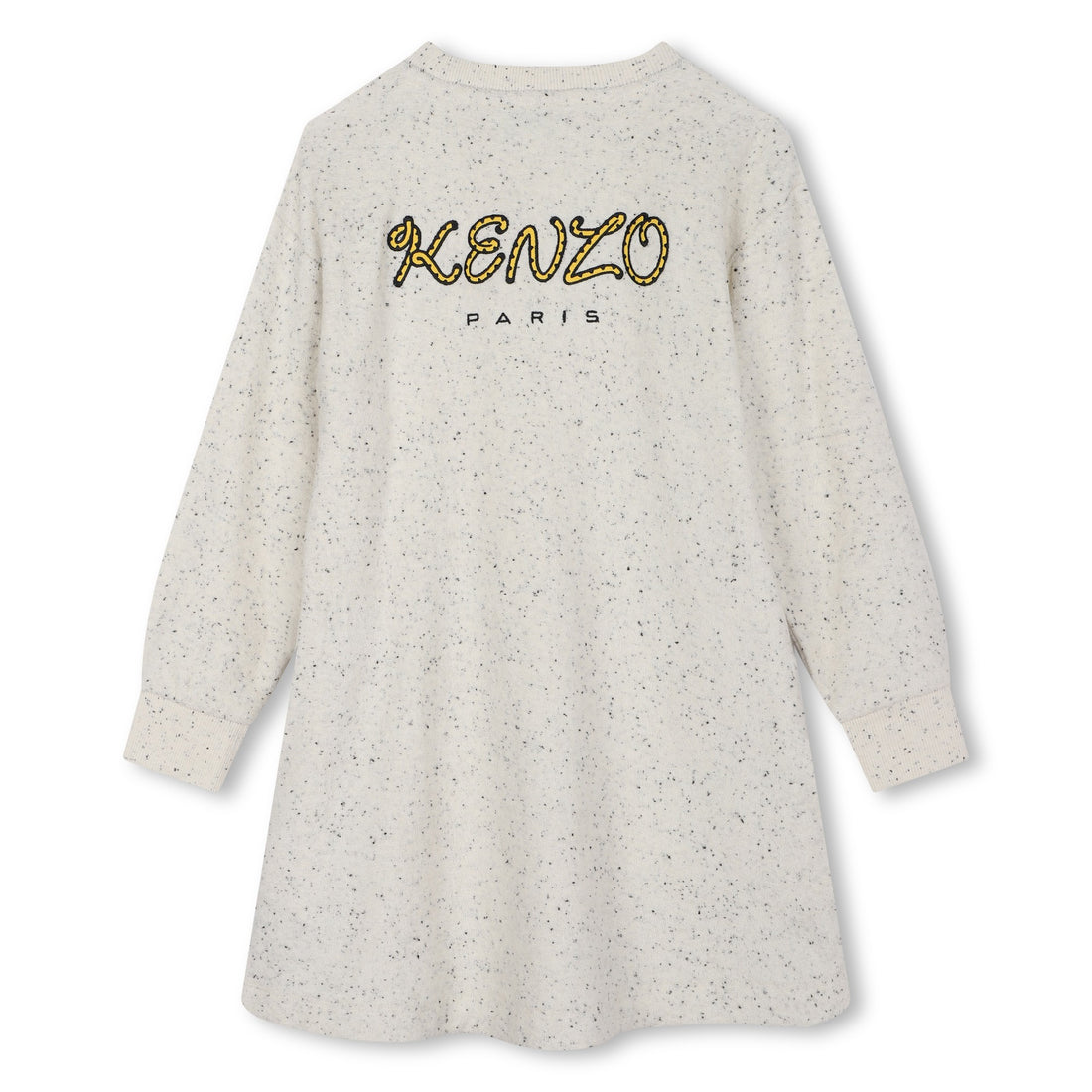 Kenzo Off White Marle Terry Towel Dress