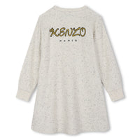 Kenzo Off White Marle Terry Towel Dress