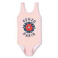 Kenzo English Rose Poppy Logo Swimsuit