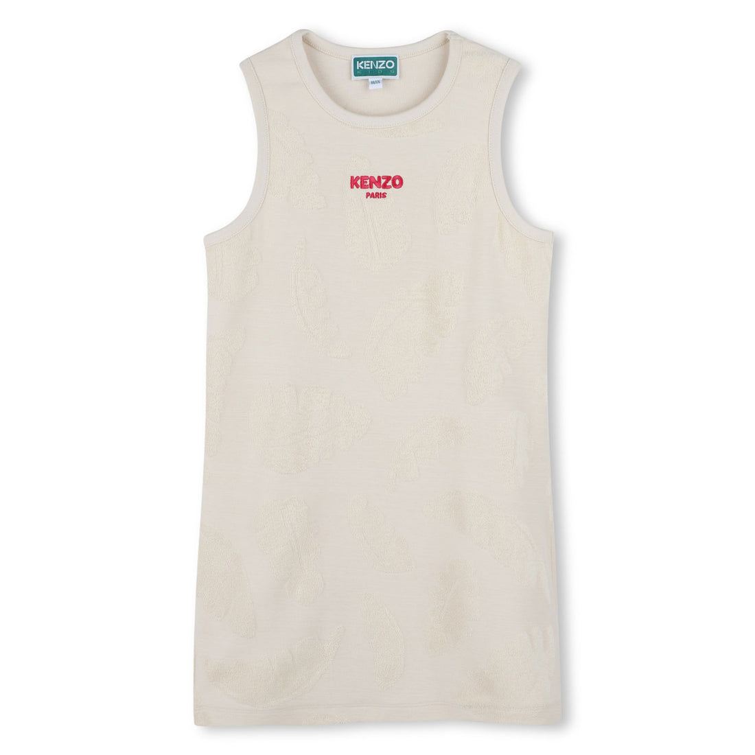Kenzo Sand Terry Sleeveless Dress