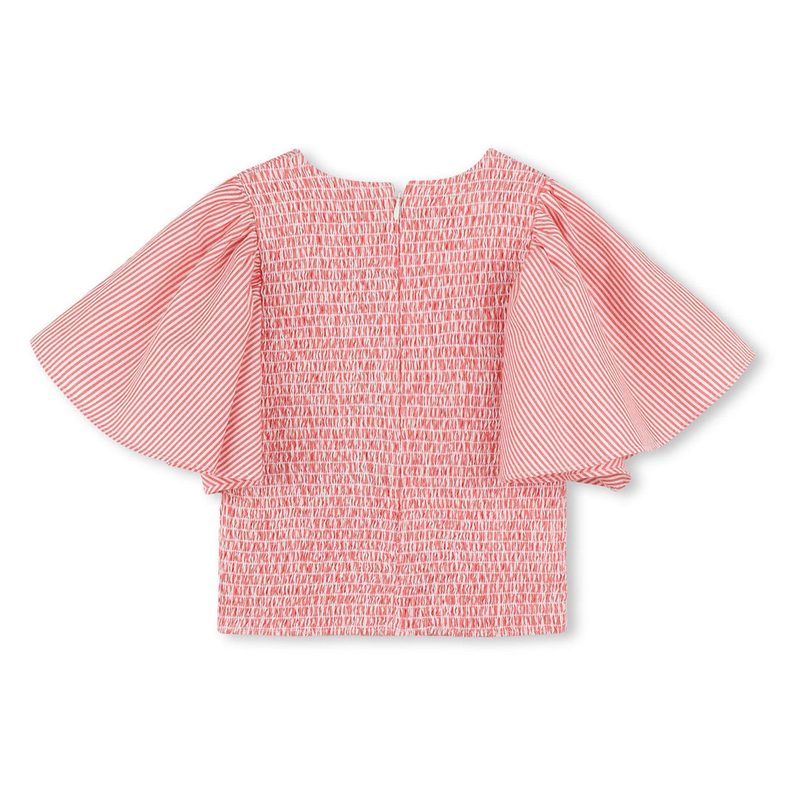 Kenzo Bright Red Fancy Blouse