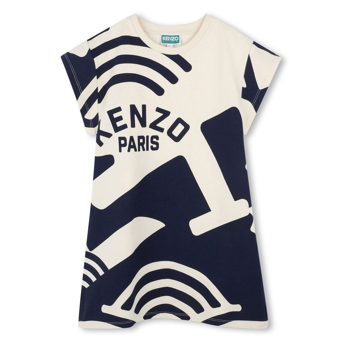 Kenzo Sand Printed Logo Dress