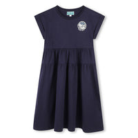 Kenzo Navy Short Sleeve Dress