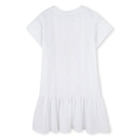 Kenzo White Tiger Logo Dress