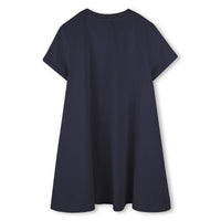 Kenzo Navy Flower Logo Dress