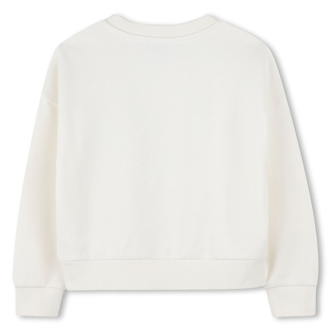 Kenzo Off White Flower Logo Sweatshirt