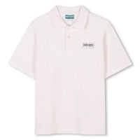 Kenzo Off White Logo Chest Polo