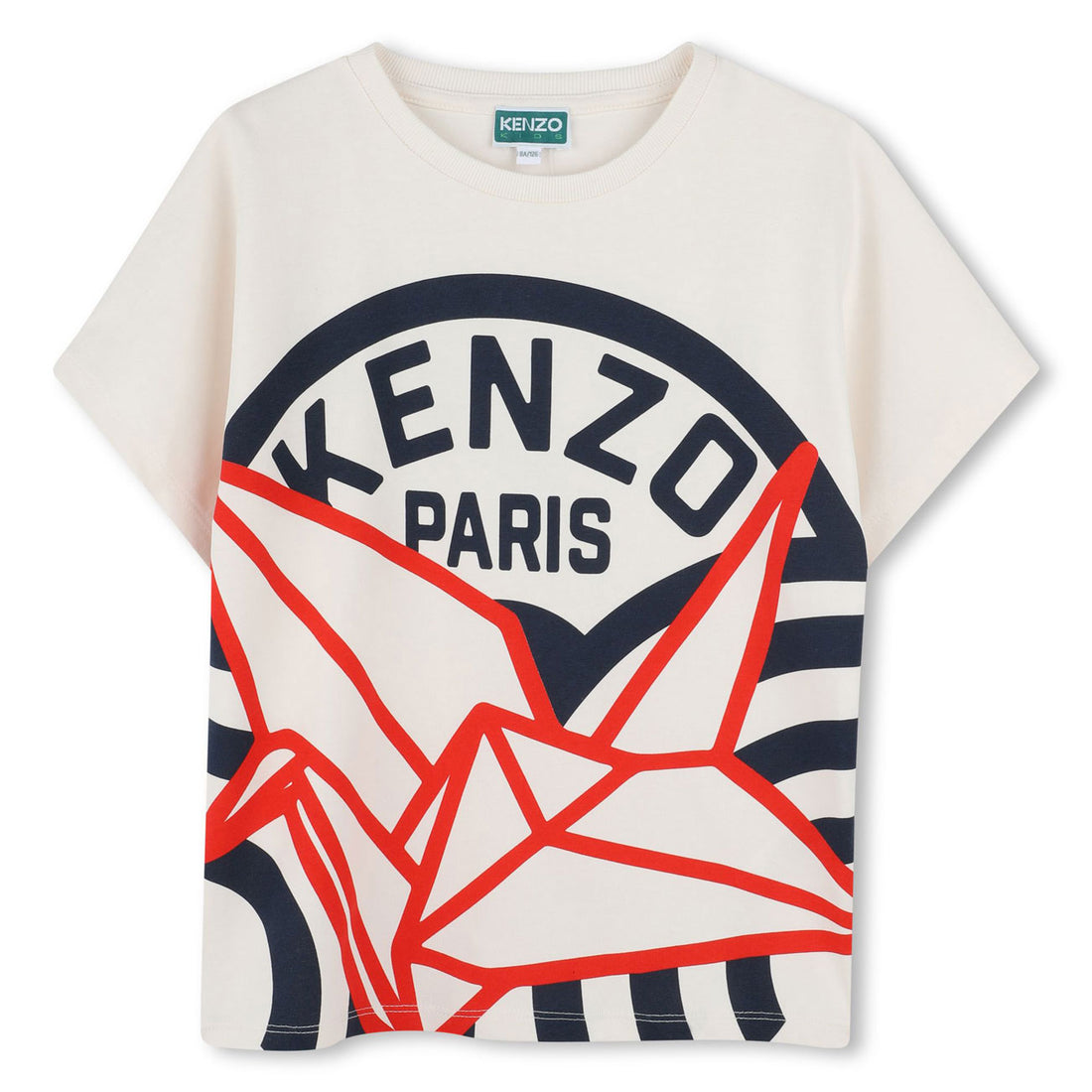 Kenzo Off White Large Paper Crane Tee