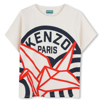 Kenzo Off White Large Paper Crane Tee