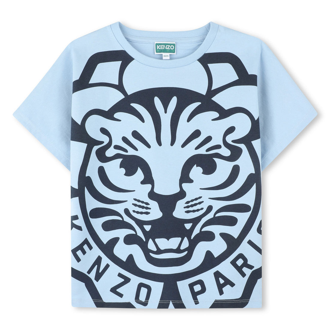 Kenzo Pale Blue Large Tiger Tee
