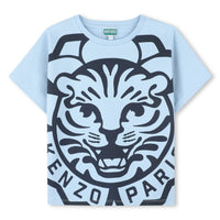 Kenzo Pale Blue Large Tiger Tee