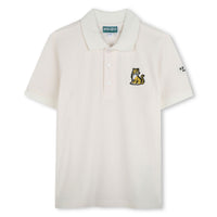 Kenzo Off White Kotara Tiger Patch Polo