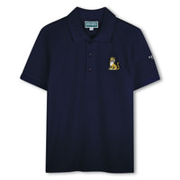 Kenzo Navy Kotara Tiger Patch Polo