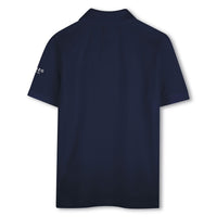 Kenzo Navy Kotara Tiger Patch Polo
