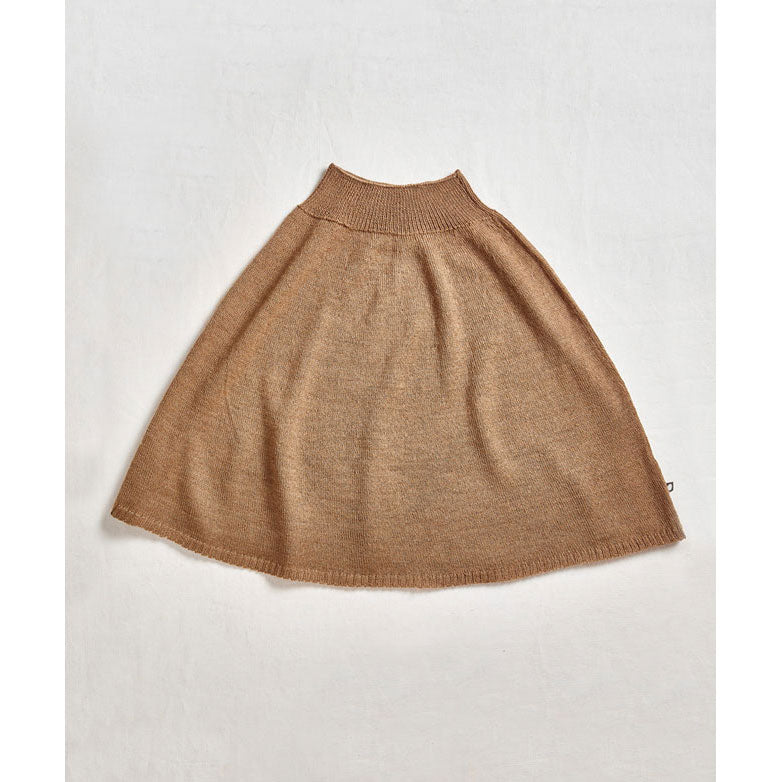 Oeuf Camel Long Knit Skirt