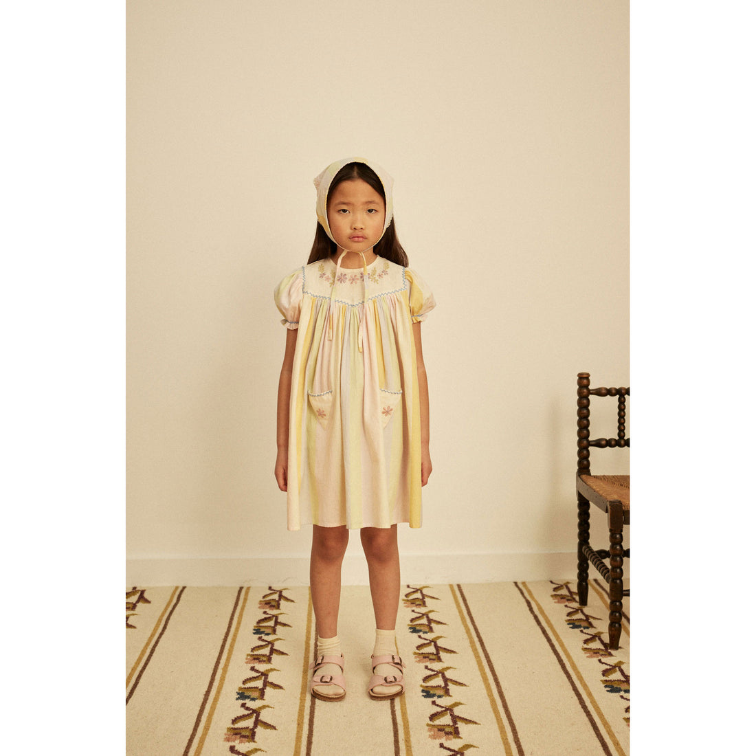 Apolina Painters Stripe Kiki Dress