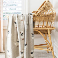 Alimrose Duck Baby Blanket Natural