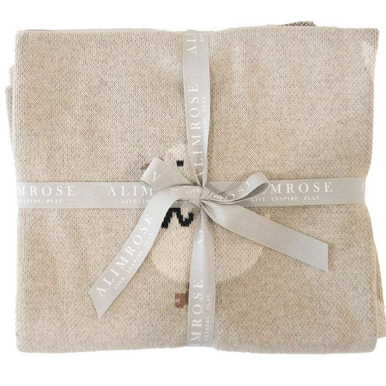 Alimrose Duck Baby Blanket Natural