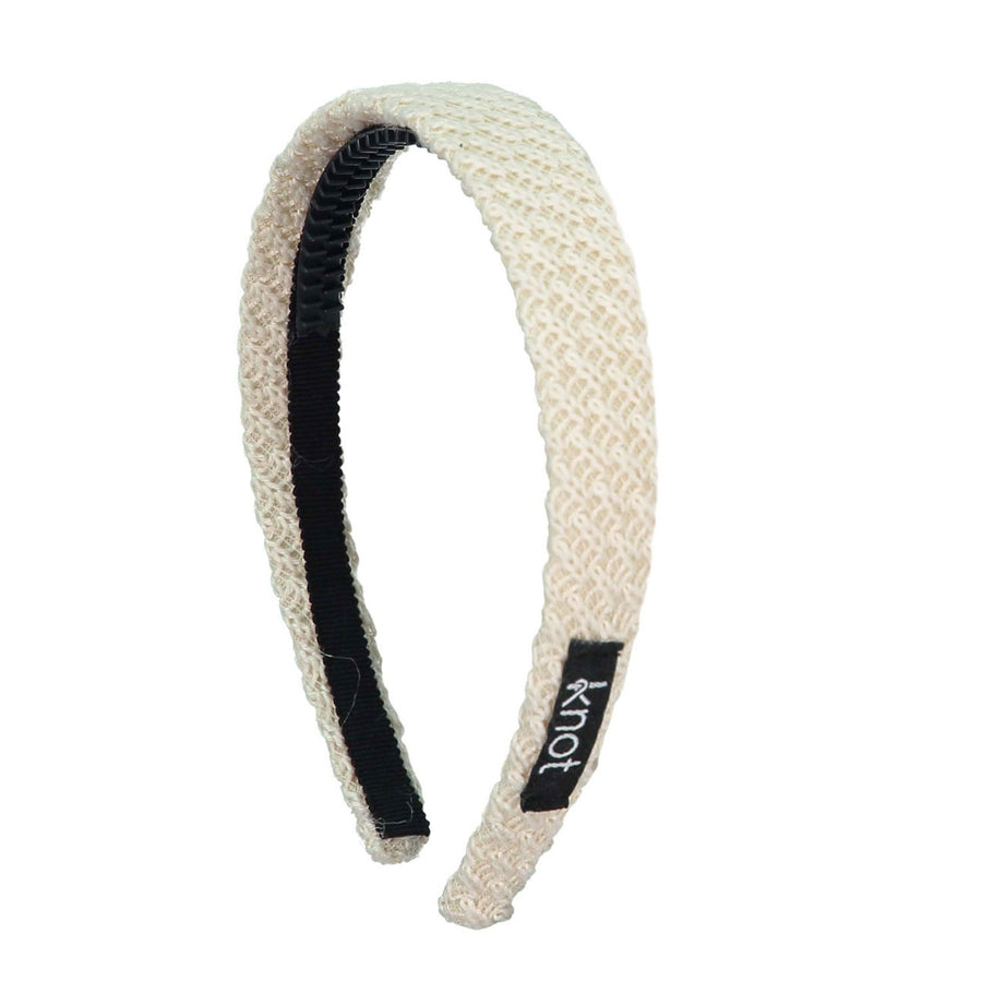 Knot Hairbands  Cream Knitted Headband