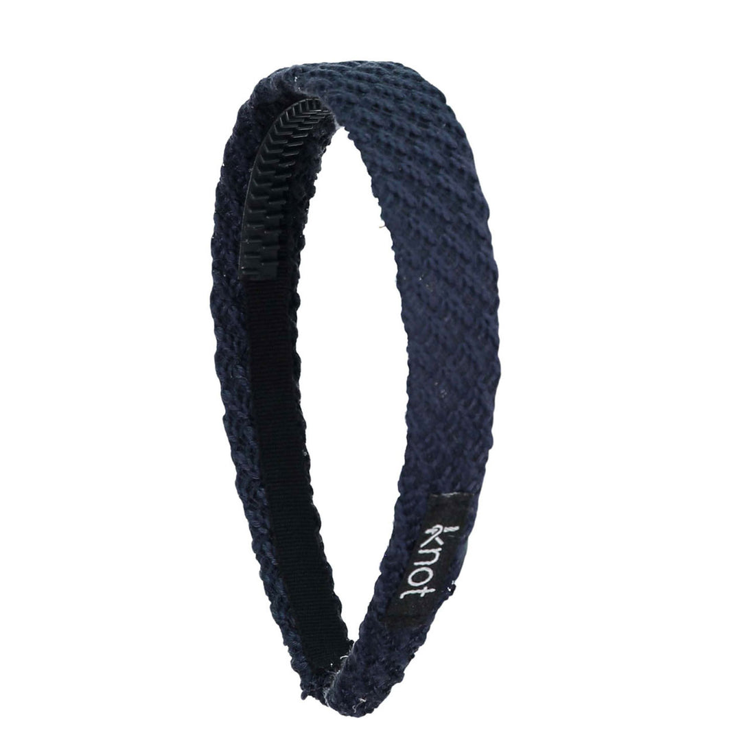Knot Hairbands  Navy Knitted Headband