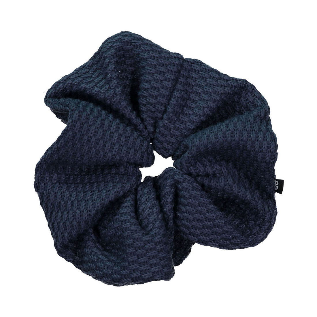 Knot Hairbands  Navy Knitted Scrunchie