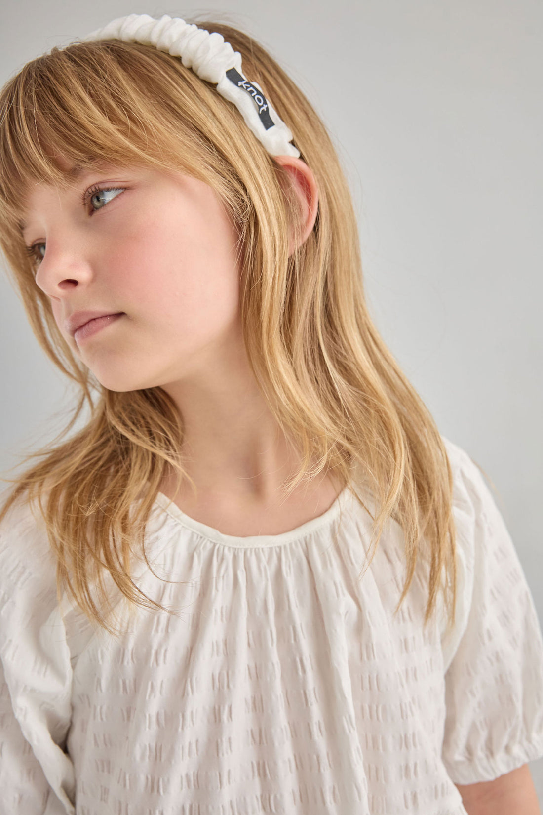 Knot Hairbands  White Seabreeze Headband