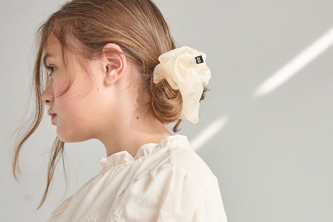 Knot Hairbands  Gold Seabreeze Scrunchie