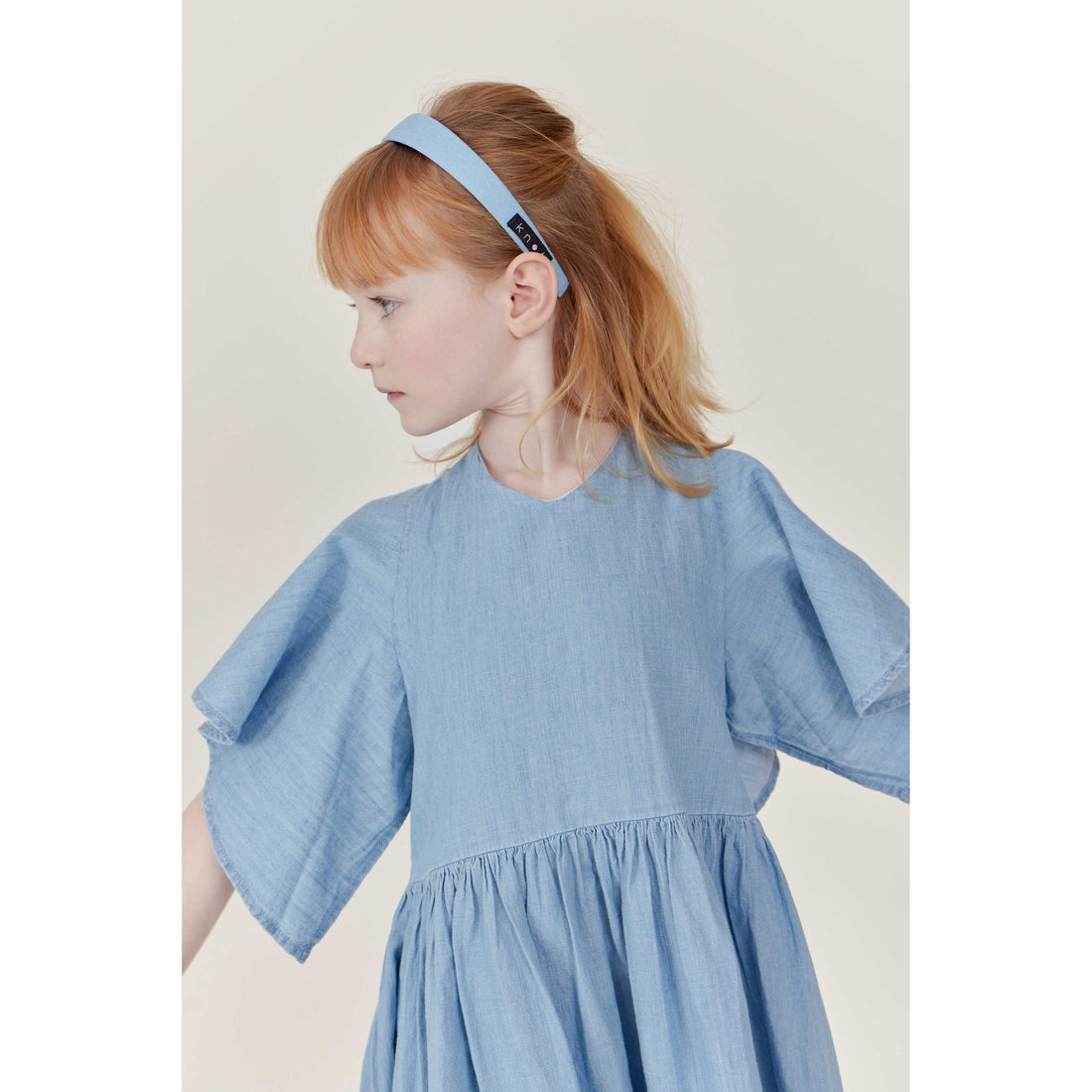 Knot Hairbands Light Wash Denim Headband