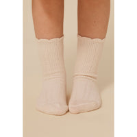 Konges Slojd Optic White/Sand/Brown 3 Pack Frill Socks