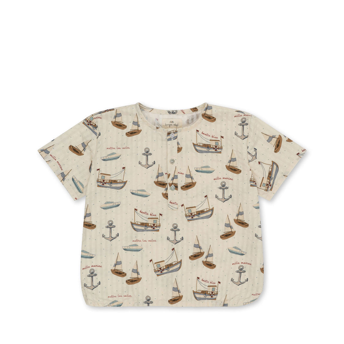 Konges Slojd Sail Away Ace Ss Shirt