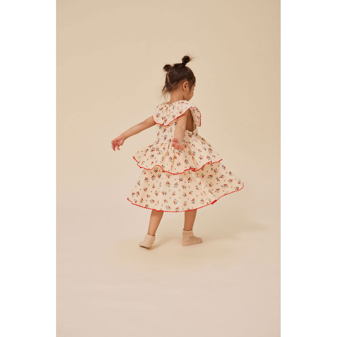 Konges Slojd Fifi Fleur Bella Frill Dress