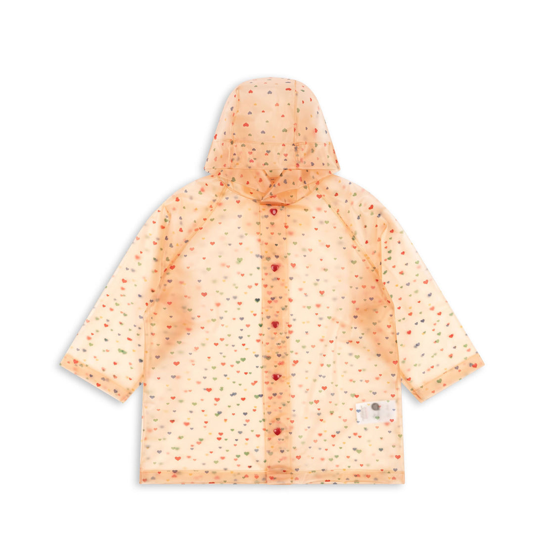 Konges Slojd Multi Heart Brume Raincoat