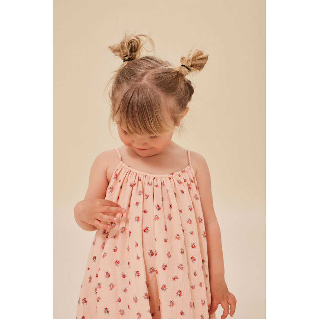 Konges Slojd Peonia Pink Coco Strap Dress