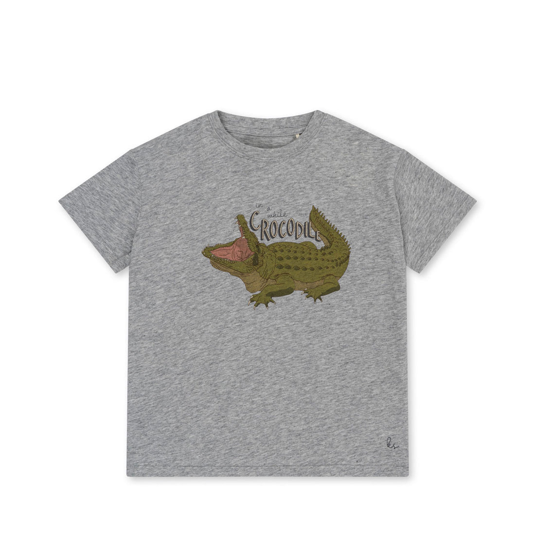 Konges Slojd Grey Melange Famo Tee