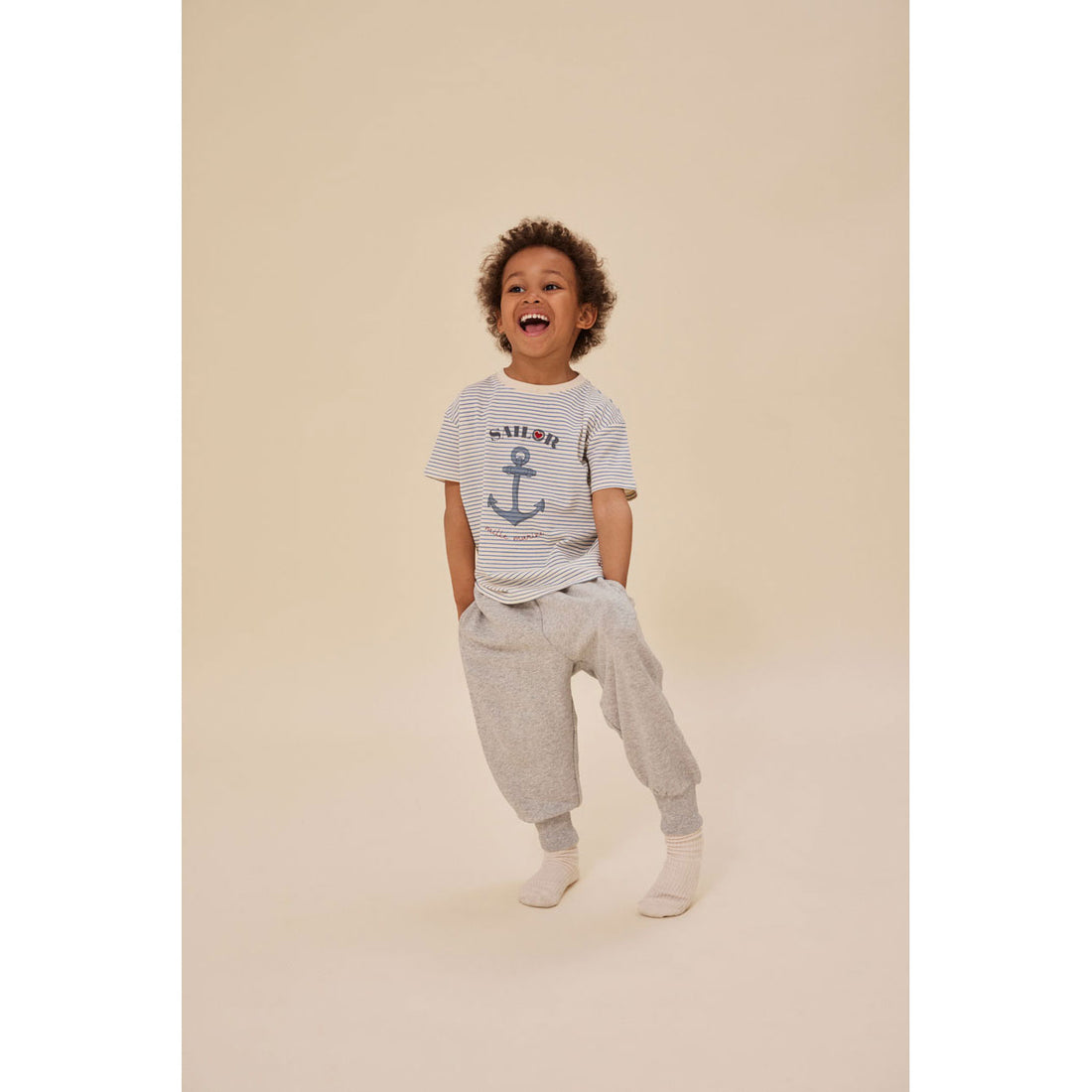 Konges Slojd Stripe Bluie Famo Tee