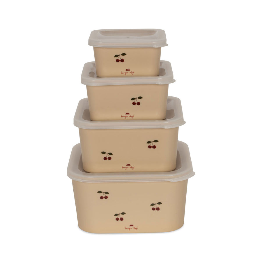 Konges Slojd Cherry Food Container Set