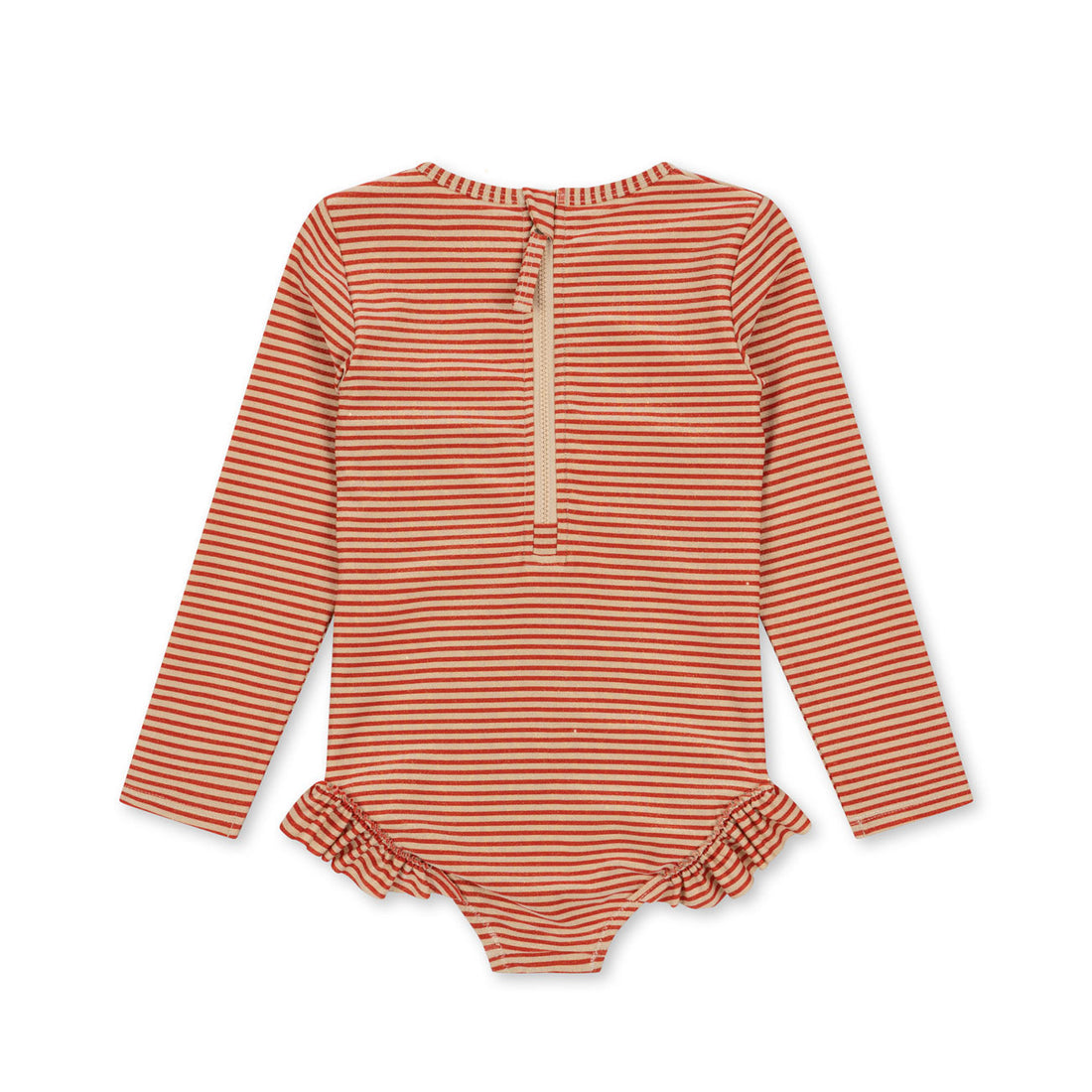 Konges Slojd Glitter Stripe Jade Ls Swimsuit