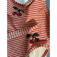 Konges Slojd Glitter Stripe Jade Swim Bikini