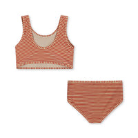 Konges Slojd Glitter Stripe Jade Swim Bikini