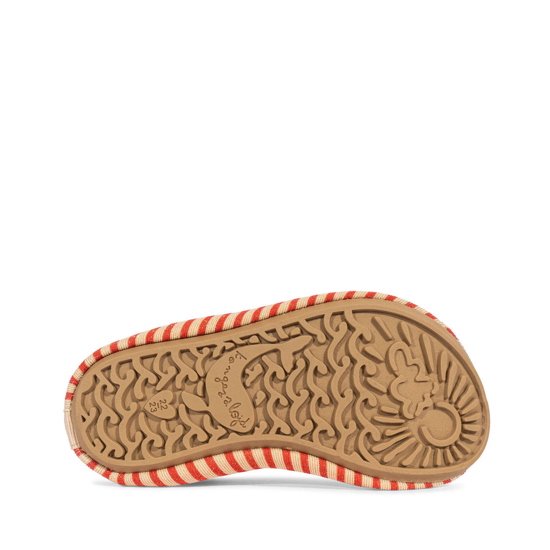 Konges Slojd Glitter Stripe Jade Swim Shoes