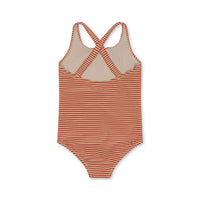 Konges Slojd Glitter Stripe Jade Swimsuit